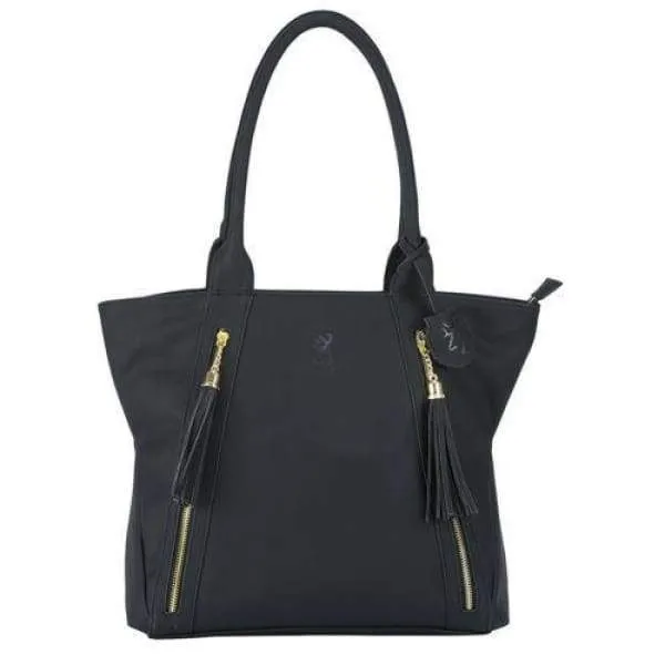Alexandria Lockable Browning Tote