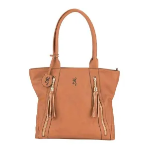 Alexandria Lockable Browning Tote