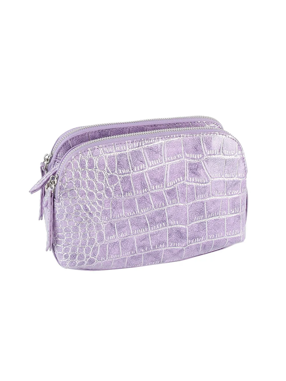 Alligator Embossed Crossbody Sling