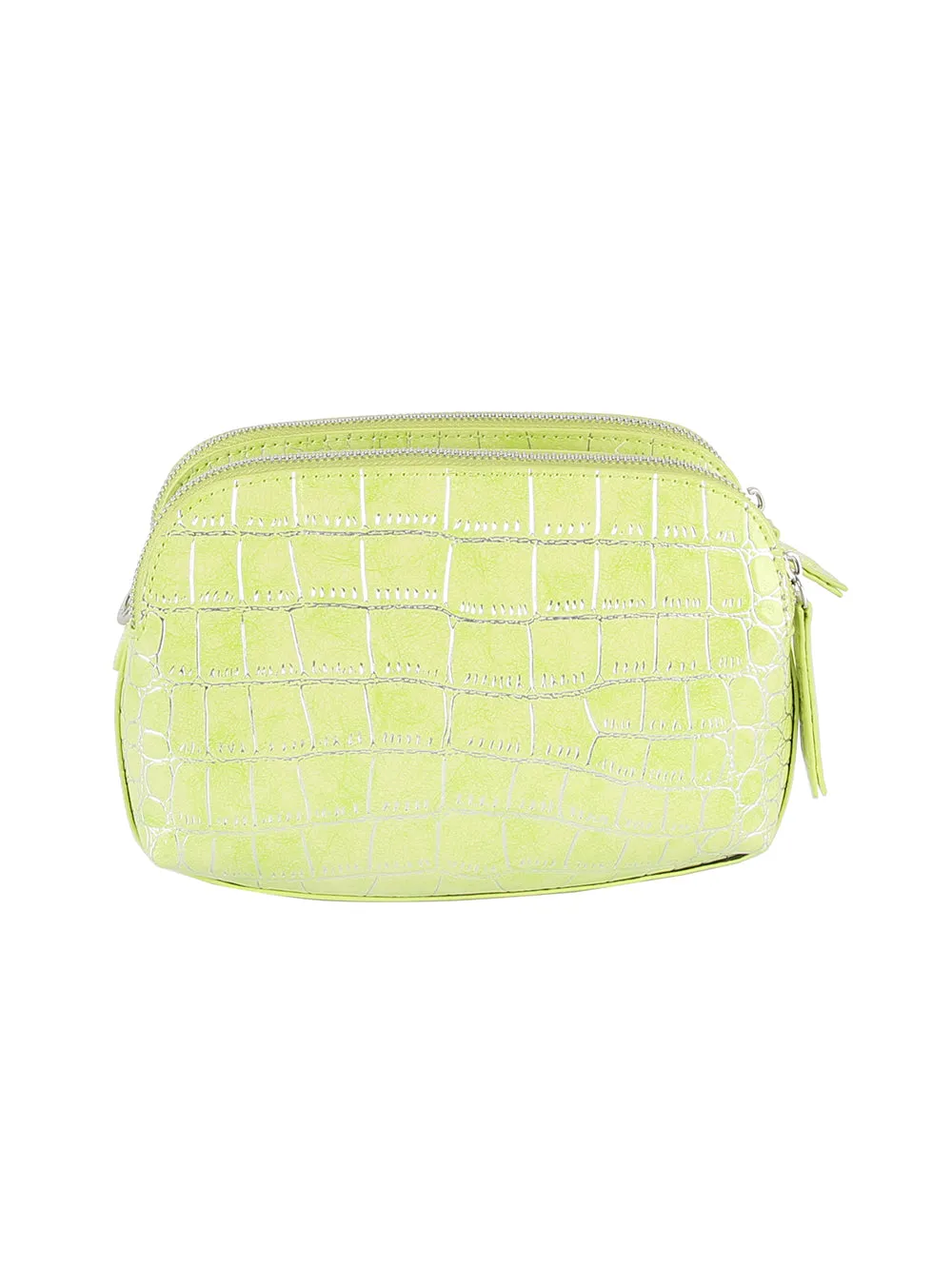 Alligator Embossed Crossbody Sling