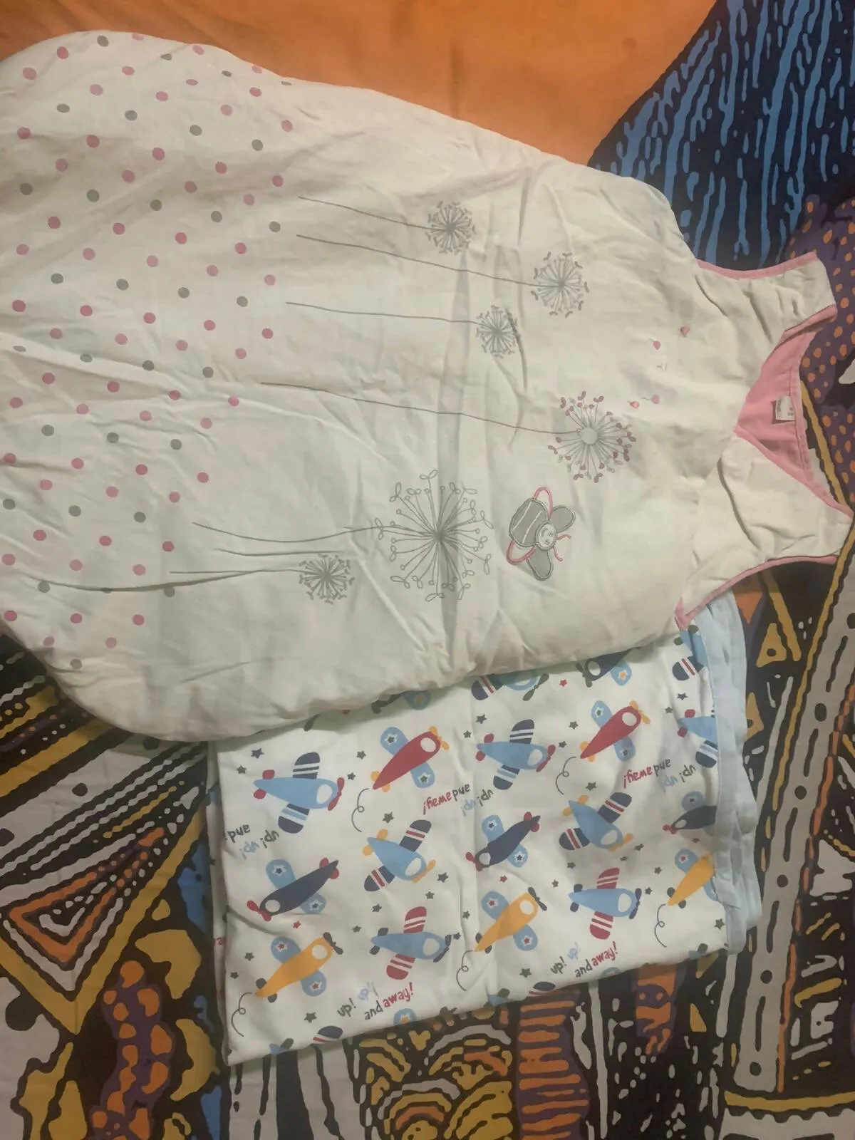 Baby Wrapper, Babyhug Pillow, Baby Sleeping Bag - Combo Of 3