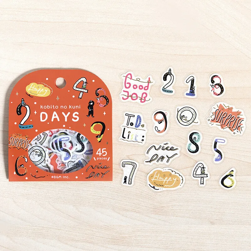 BGM Foil Stamping Flake Seal: Dwarf Country - Days