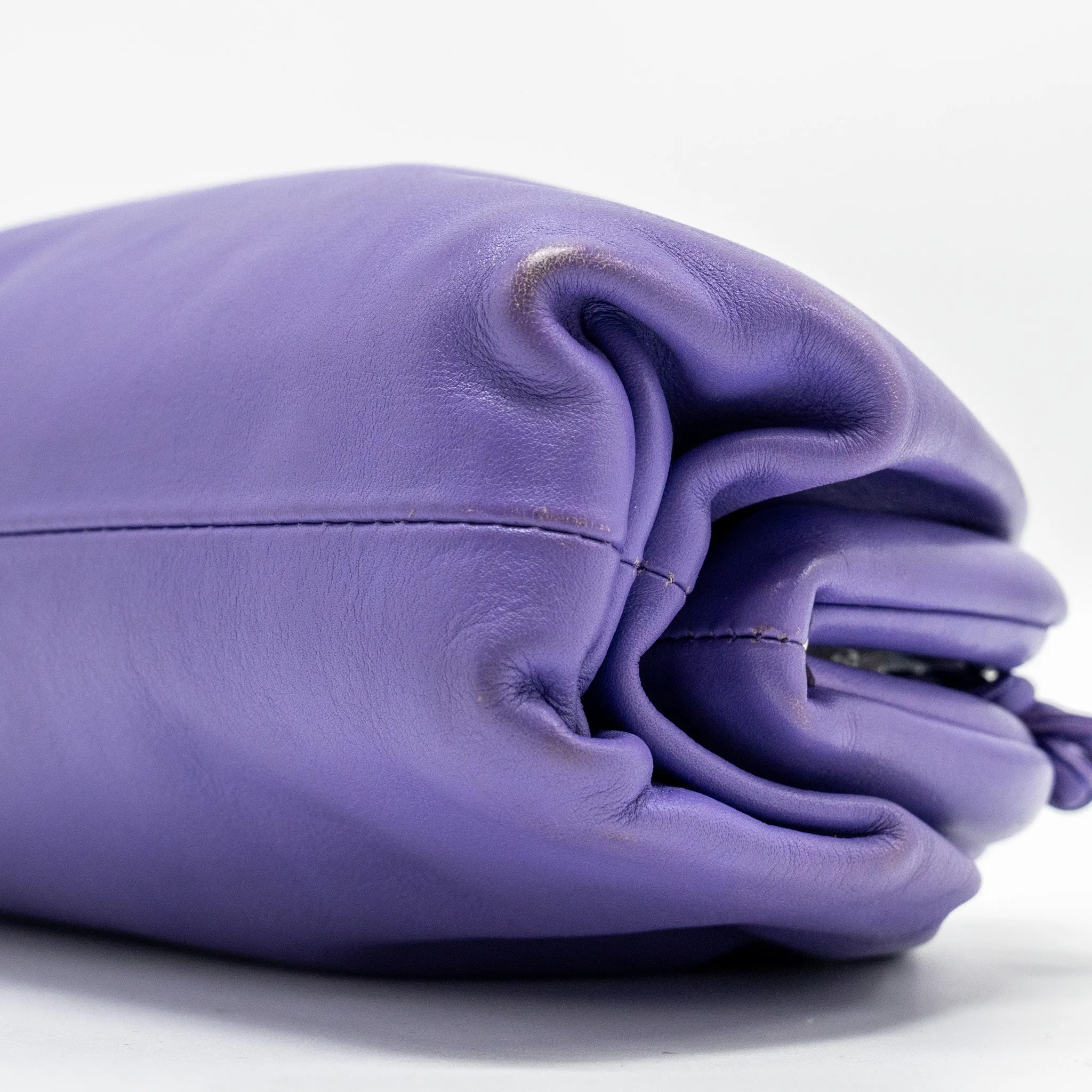 Bottega Veneta Mini Pouch Calfskin Purple SHW