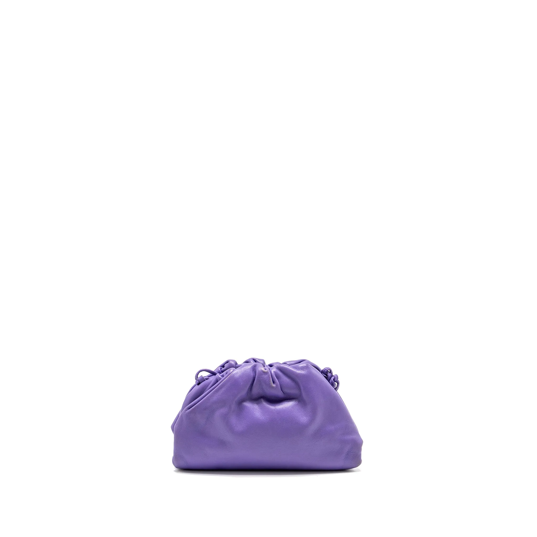 Bottega Veneta Mini Pouch Calfskin Purple SHW