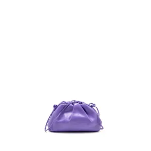 Bottega Veneta Mini Pouch Calfskin Purple SHW
