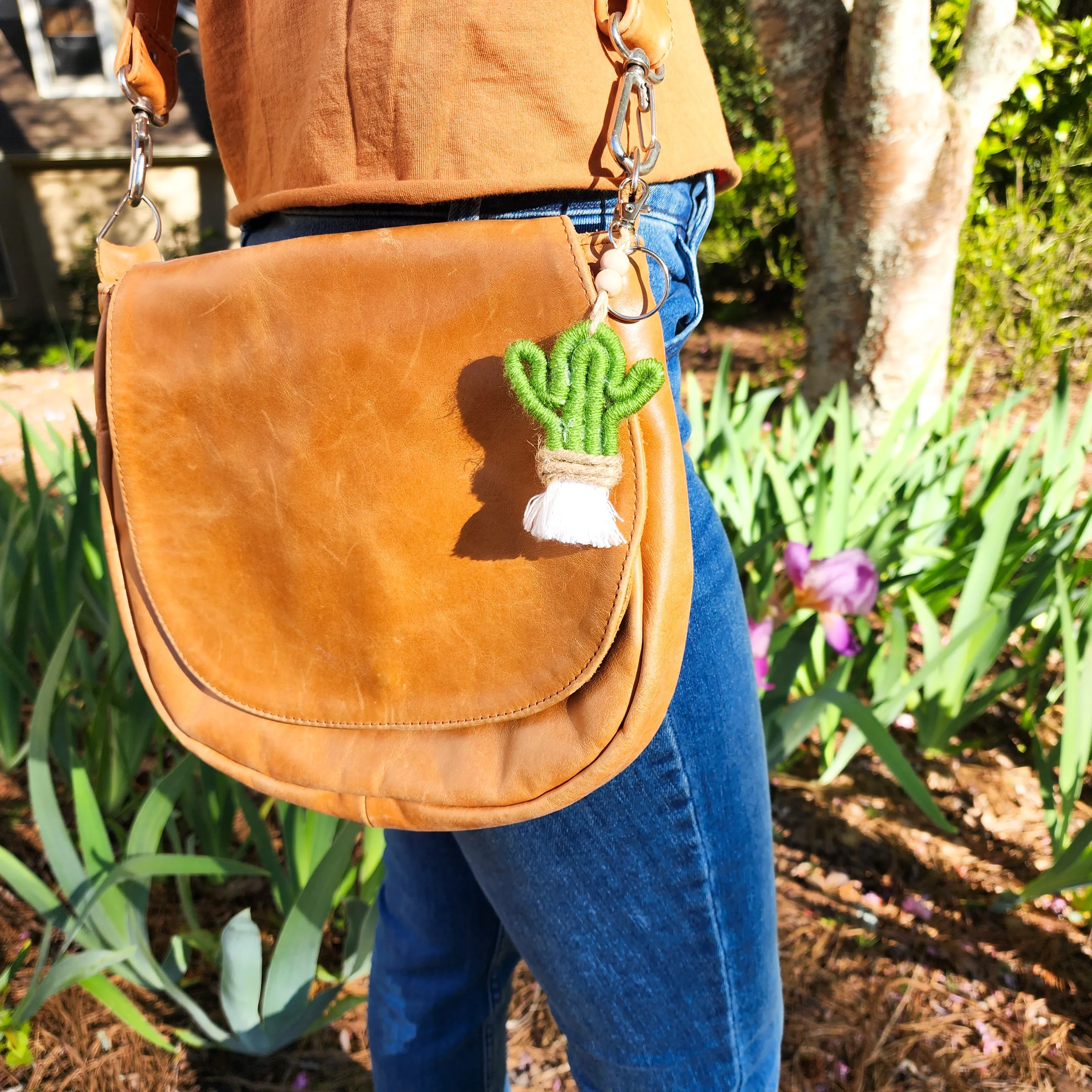 Cactus Keychain