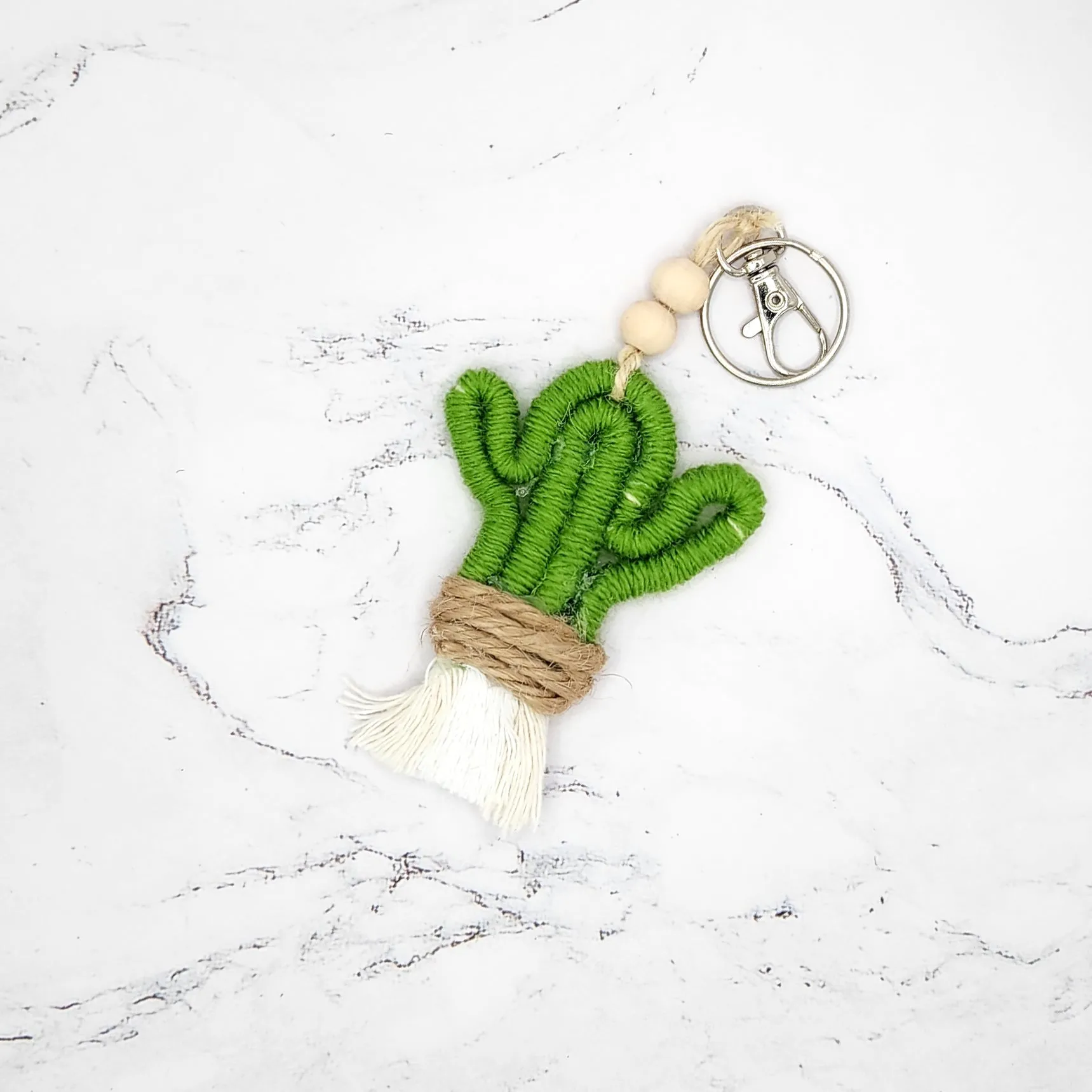 Cactus Keychain