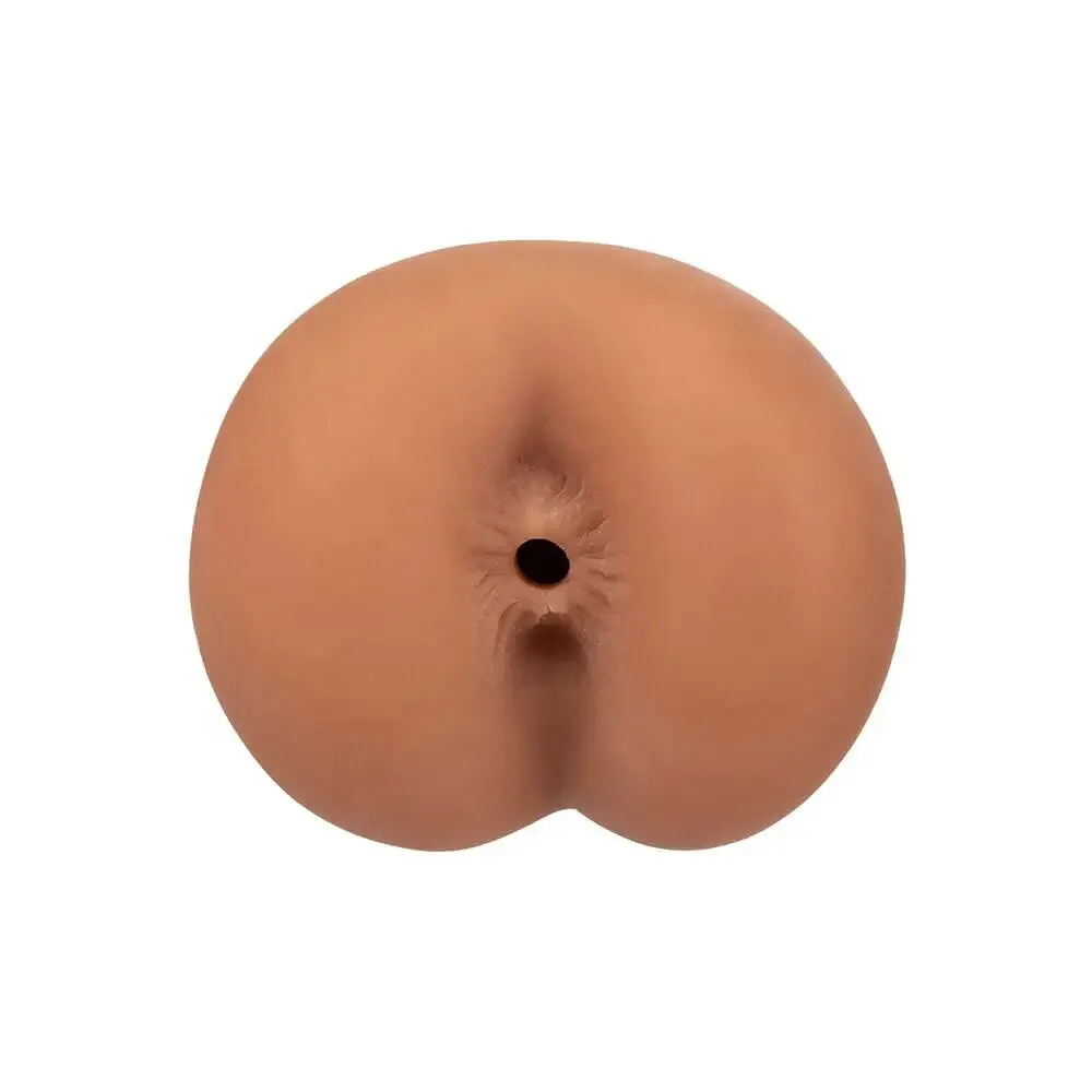 California Exotic Realistic Feel Flesh Brown Ass Masturbator for Him