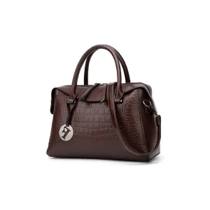 ChicGator Exquisite Leather Zipper Crossbody Shoulder Bag