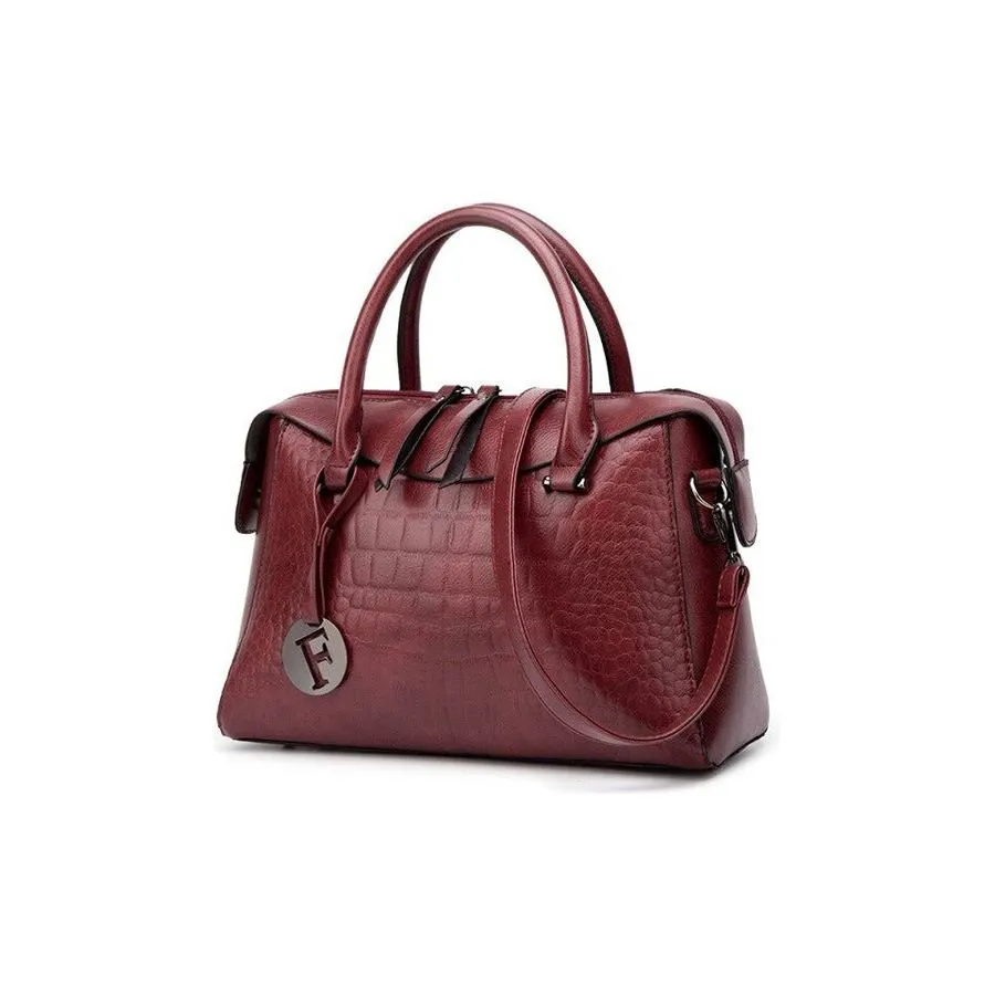 ChicGator Exquisite Leather Zipper Crossbody Shoulder Bag