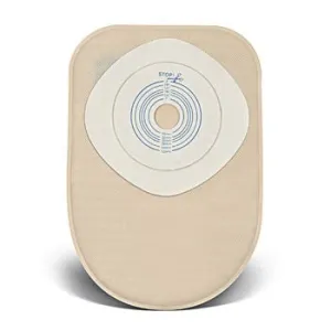 ConvaTec 175772 Active Life Solid Stomahesive 1-Piece Closed Pouch, With Filter, Opaque, Pre-Cut 45mm (1-3/4"), 8" Length