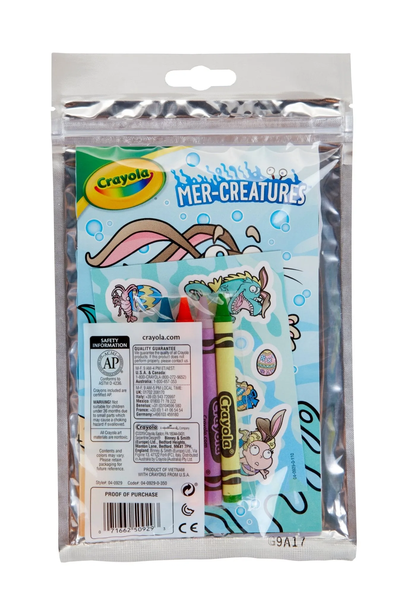 Crayola Mer-Creature Coloring Pack