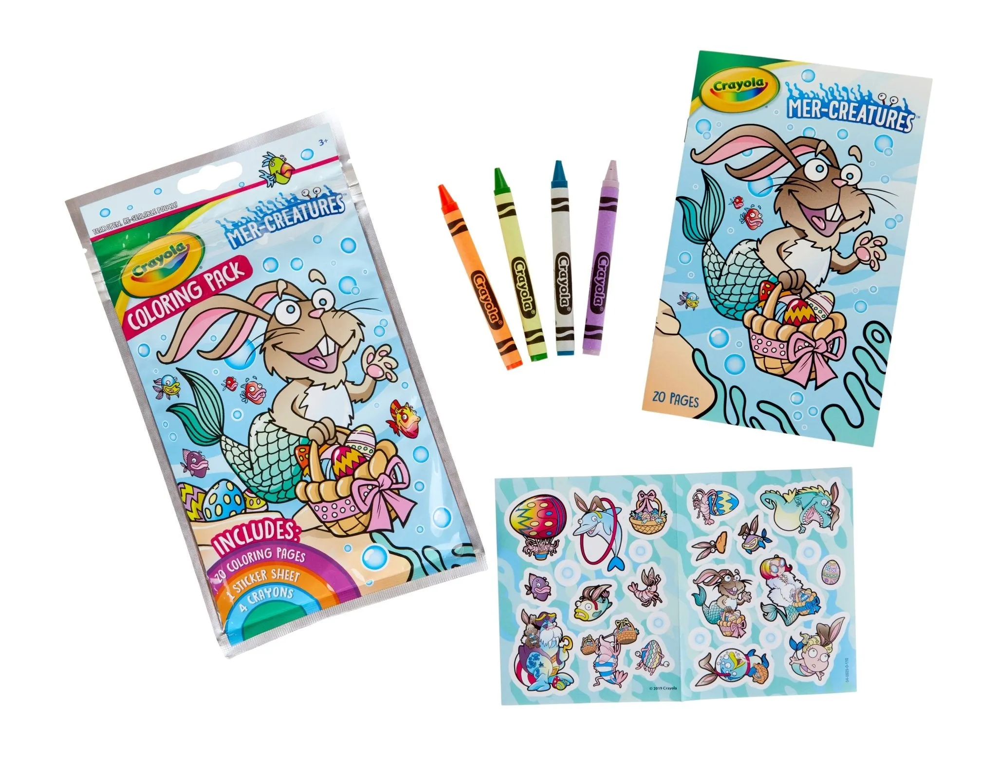 Crayola Mer-Creature Coloring Pack