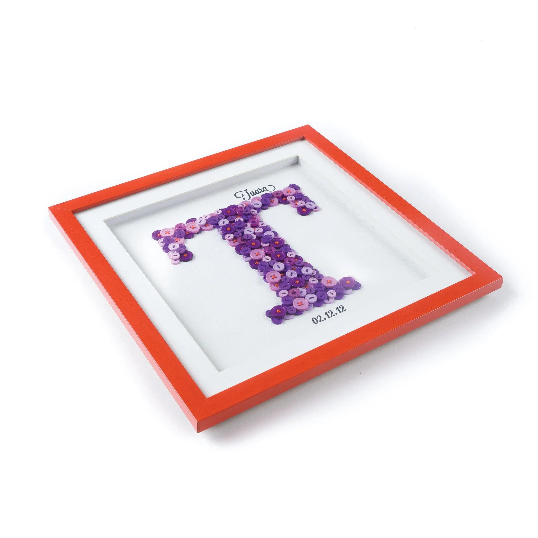 Cute as a Button Frame