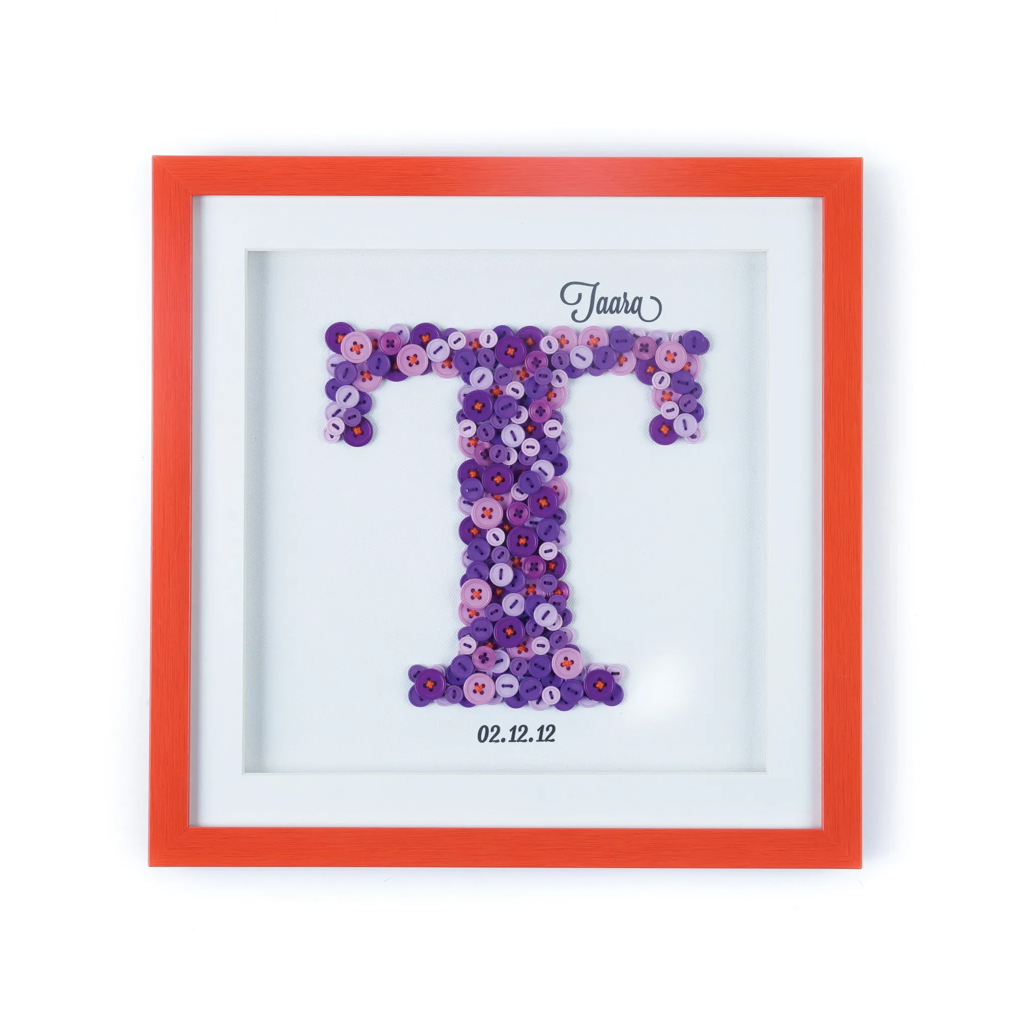 Cute as a Button Frame