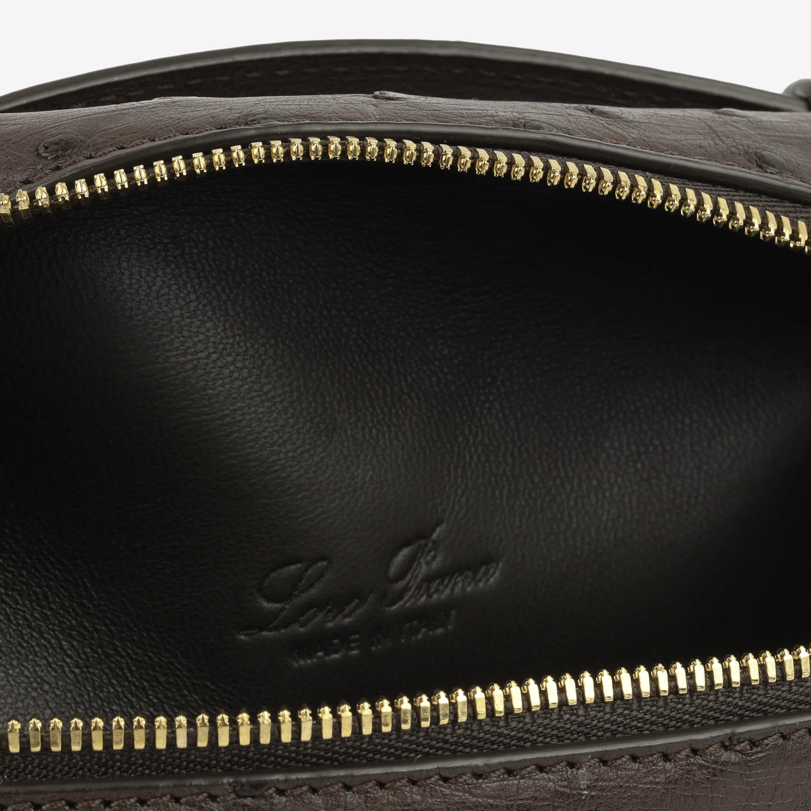 Extra Pocket L19 - Brown Ostrich