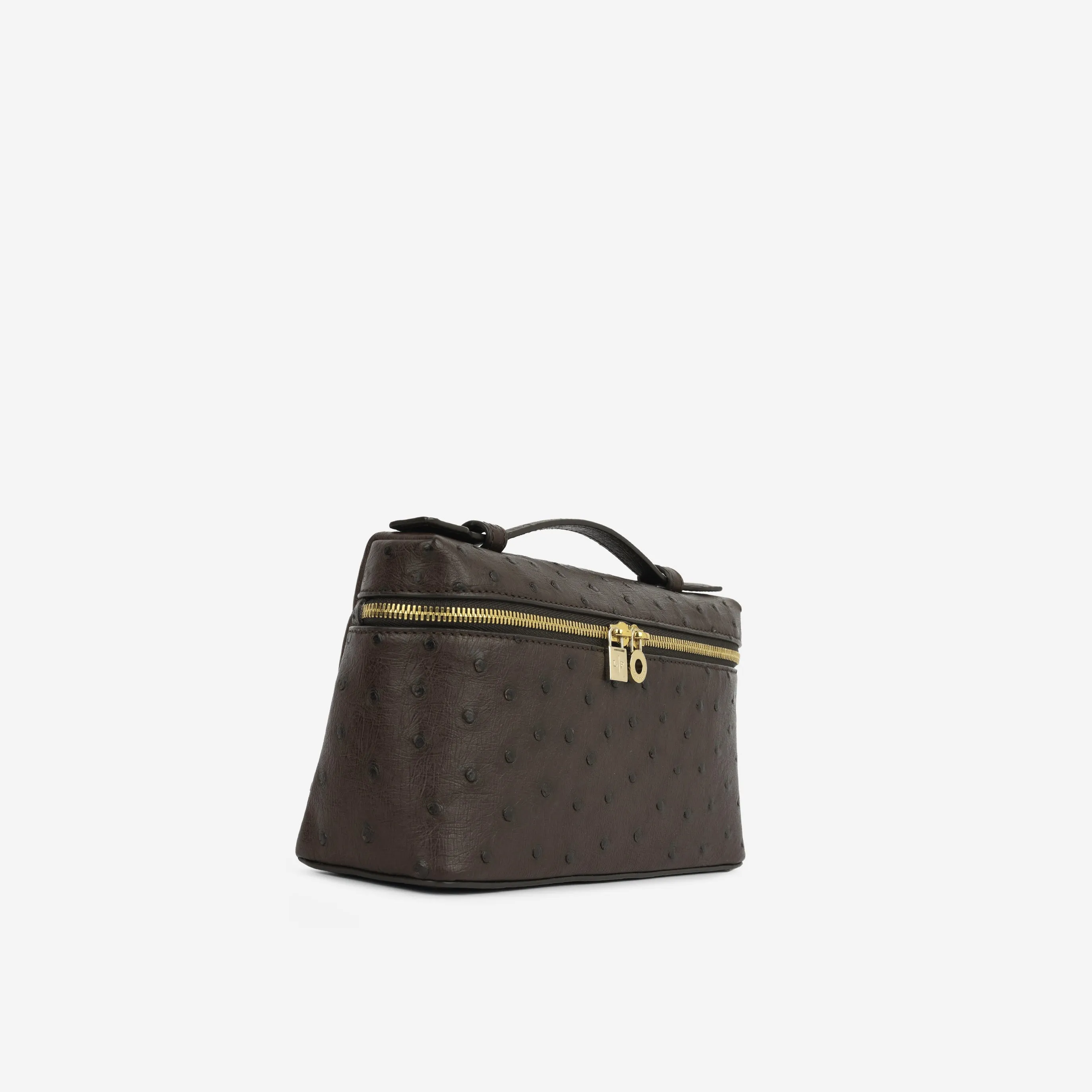 Extra Pocket L19 - Brown Ostrich