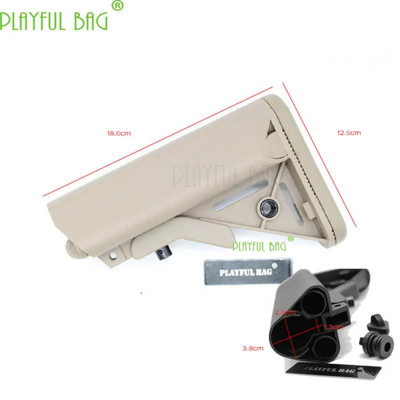 Fashion cs equipment Playful bag product DIY accessories nerfly lehui STD6 navy powered universal gel ball gun butt blaster KD9