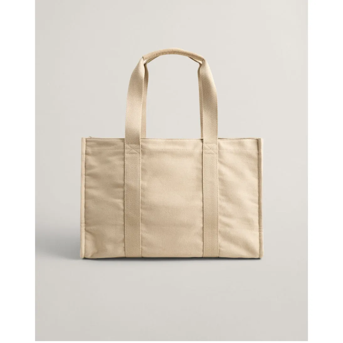 GANT Tonal Shield Canvas Tote Bag 9970077 Dry Sand