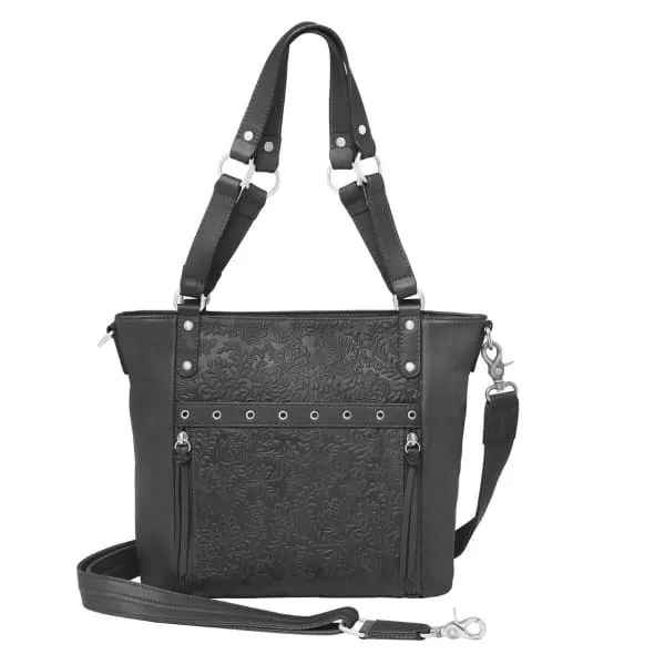 GTM Original BOHO Leather Shoulder to Crossbody Purse