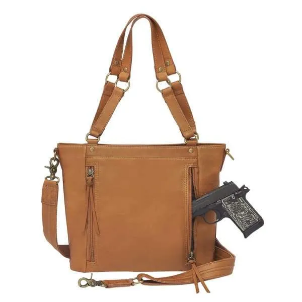 GTM Original BOHO Leather Shoulder to Crossbody Purse