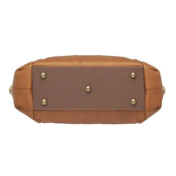 GTM Original BOHO Leather Shoulder to Crossbody Purse