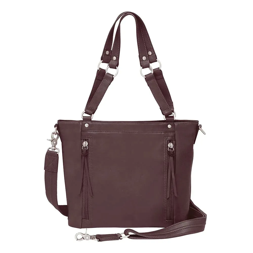 GTM Original BOHO Leather Shoulder to Crossbody Purse