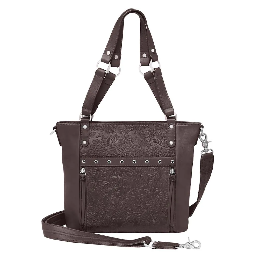 GTM Original BOHO Leather Shoulder to Crossbody Purse