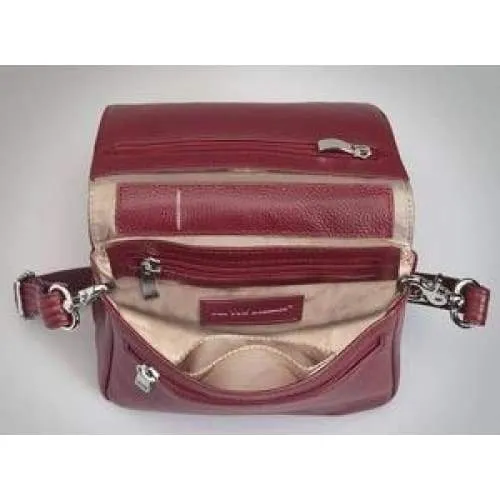 GTM Original Compact Leather Crossbody Organizer