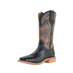 Hyer "Langdon" Full Quill Ostrich Men's Boot