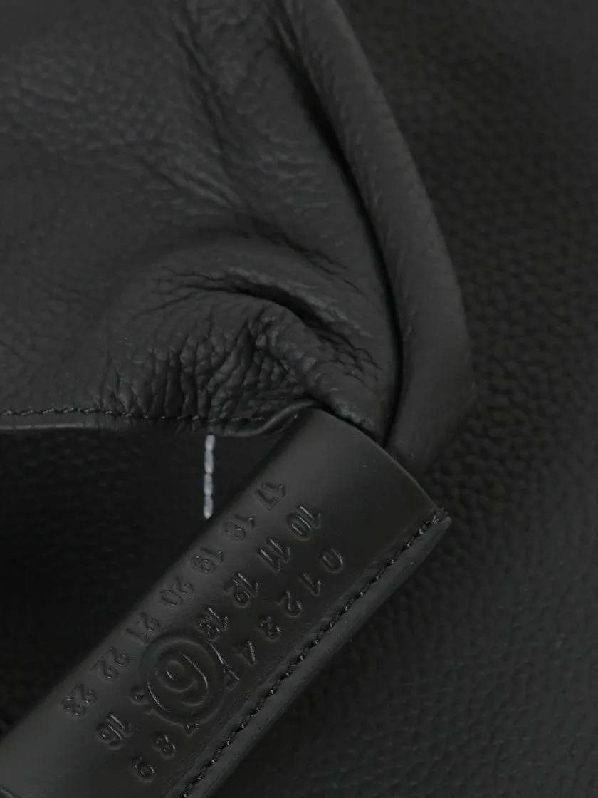 Japanese Mini Black Leather Bag