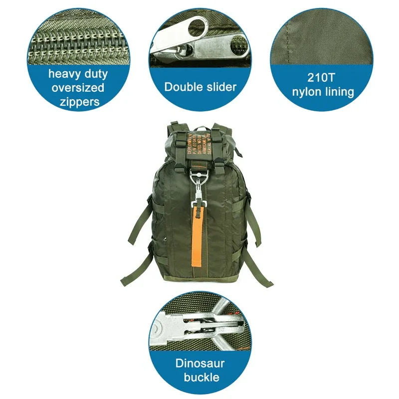 Lightweight Tactical Travel Rucksack for Hiking and Camping - SF0451
