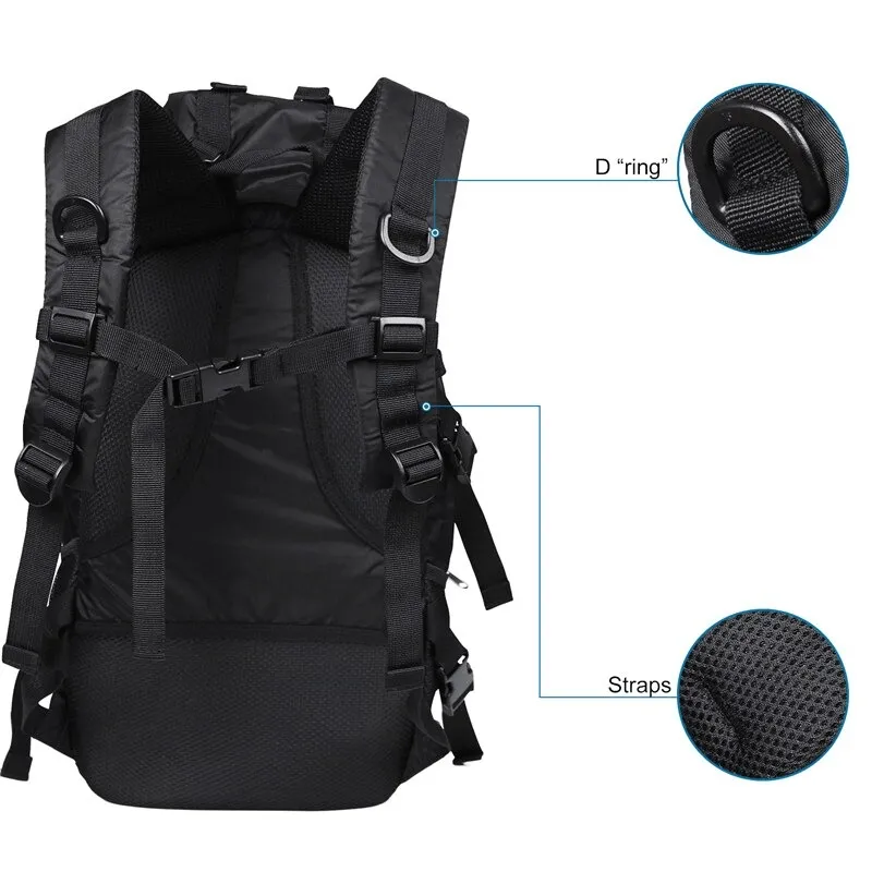 Lightweight Tactical Travel Rucksack for Hiking and Camping - SF0451