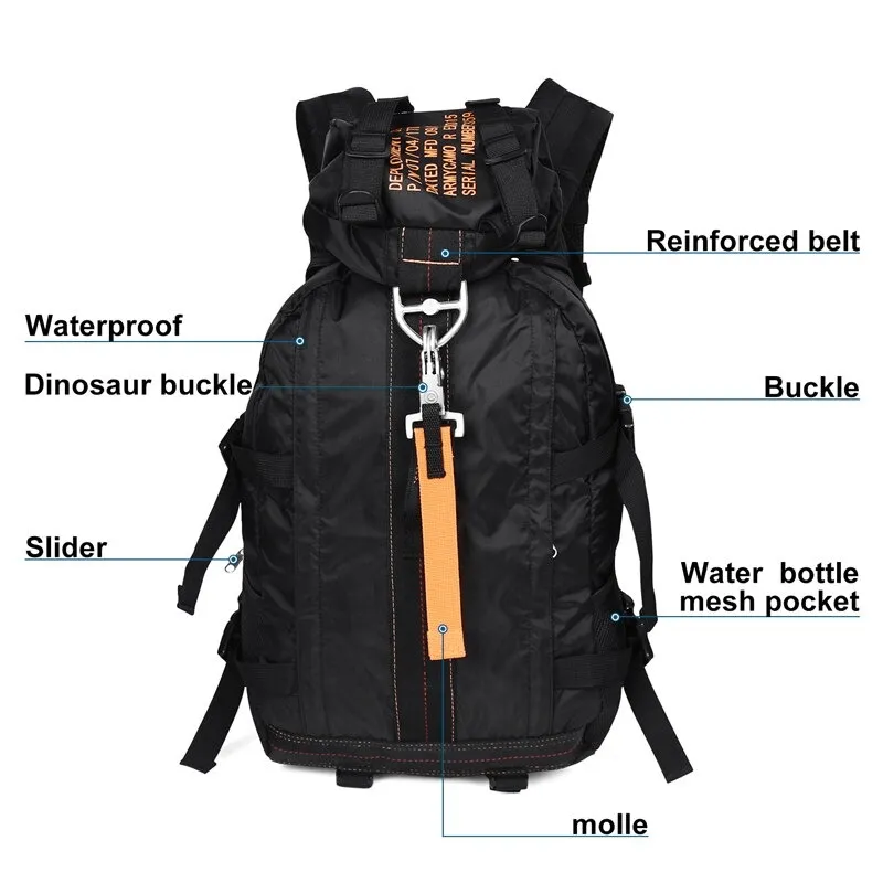 Lightweight Tactical Travel Rucksack for Hiking and Camping - SF0451