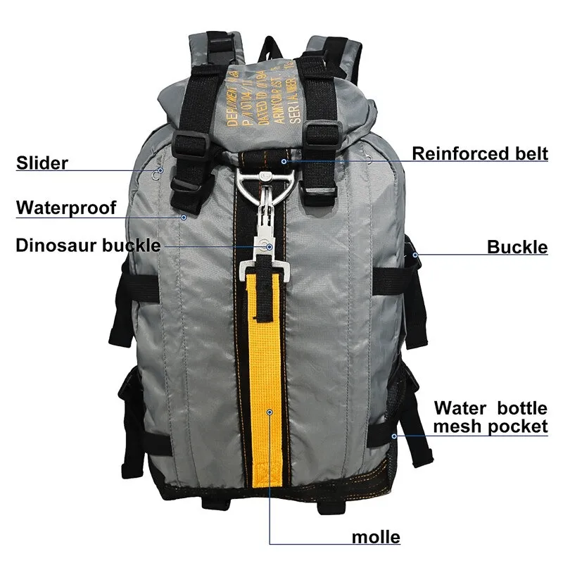 Lightweight Tactical Travel Rucksack for Hiking and Camping - SF0451