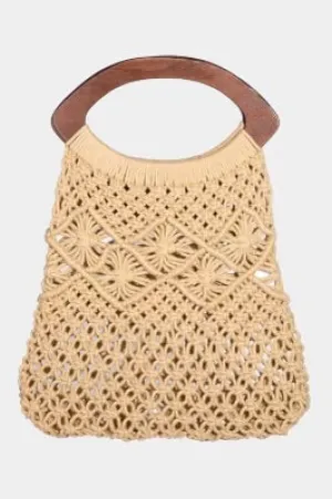 Macrame Hangbag | Khaki