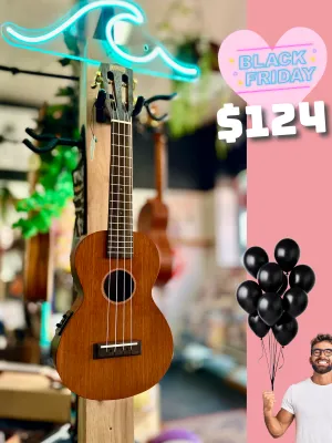 Mahalo | MJ2VTtbr | Concert - Electric Acoustic | Concert Ukulele | SALE!