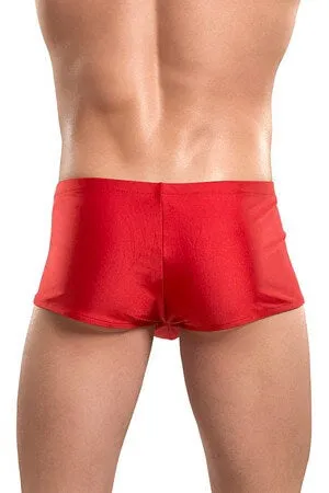 Mens Red Zipper Brief