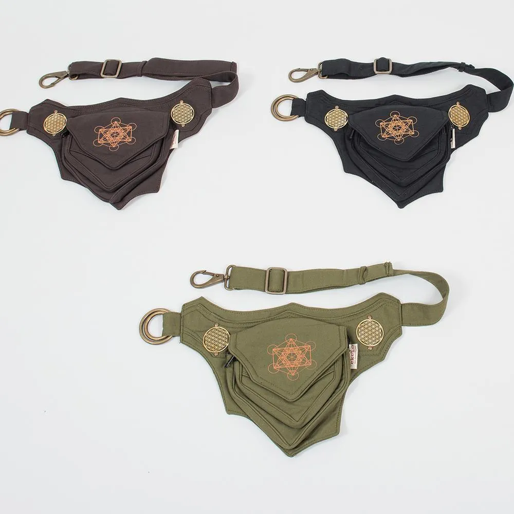Metatrons Cube Trikon Belt