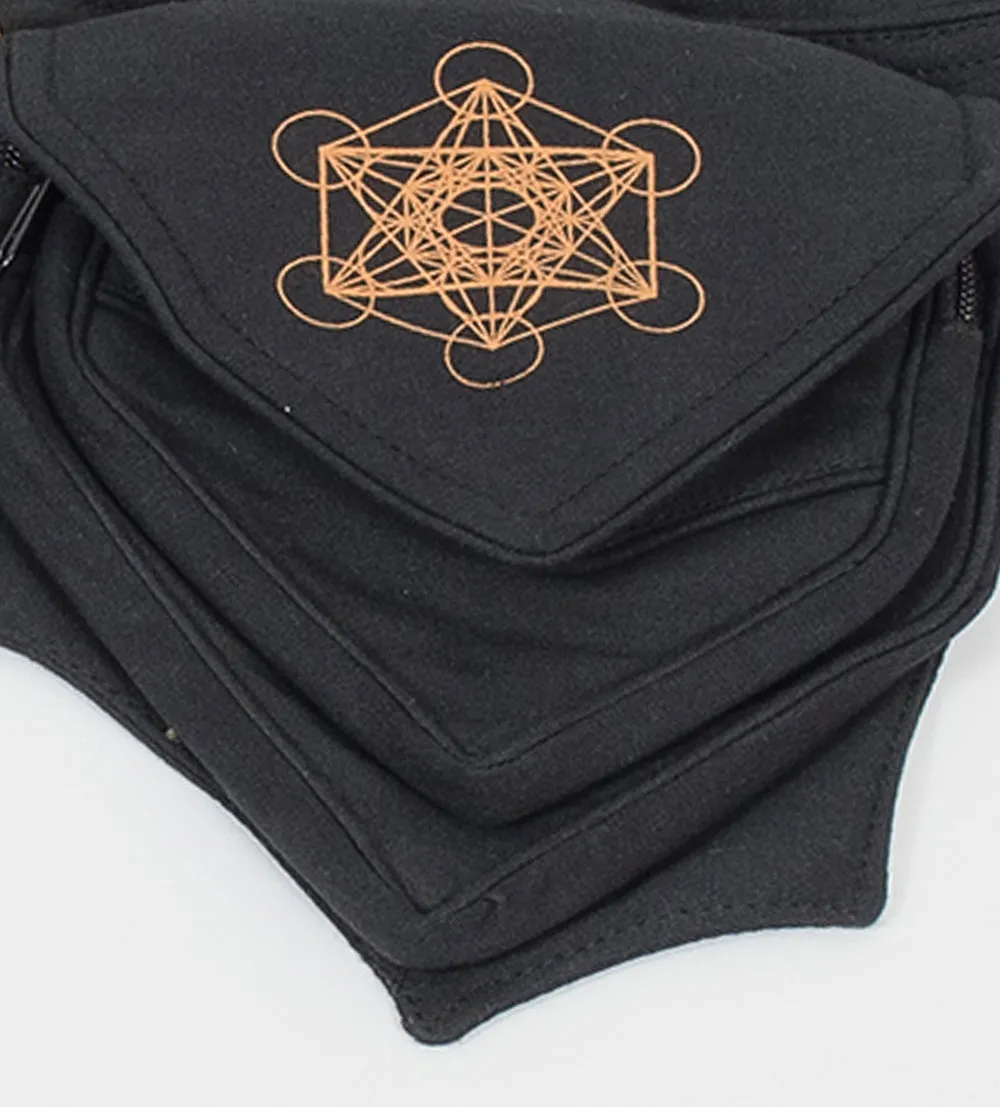 Metatrons Cube Trikon Belt