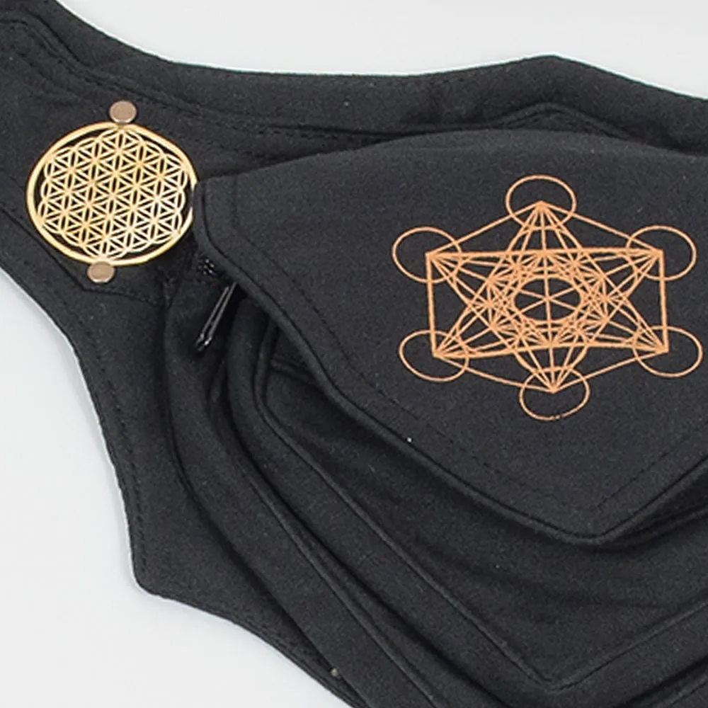 Metatrons Cube Trikon Belt