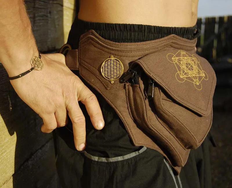 Metatrons Cube Trikon Belt