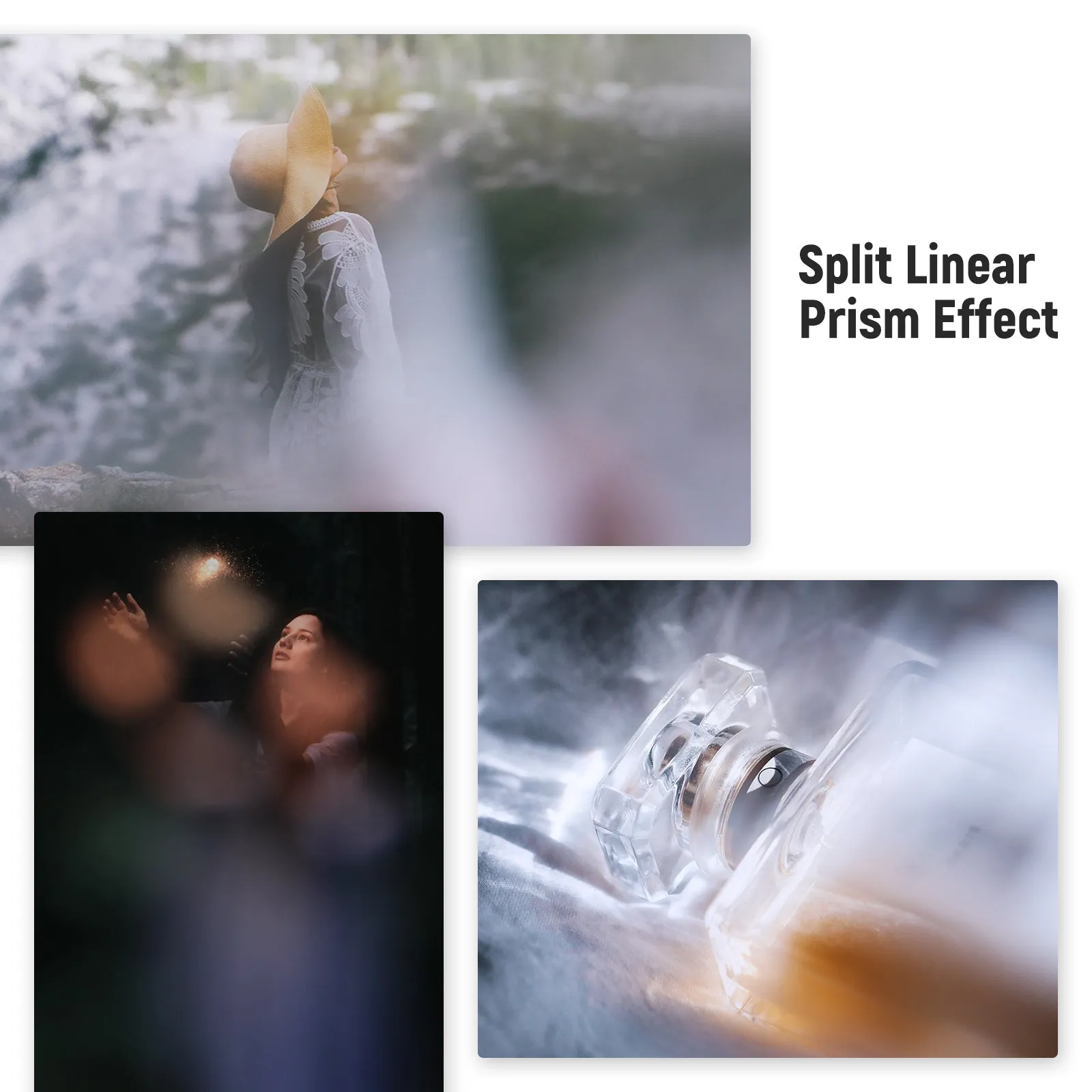 NEEWER FL-E5 79mm Split Diopter Effect Filter