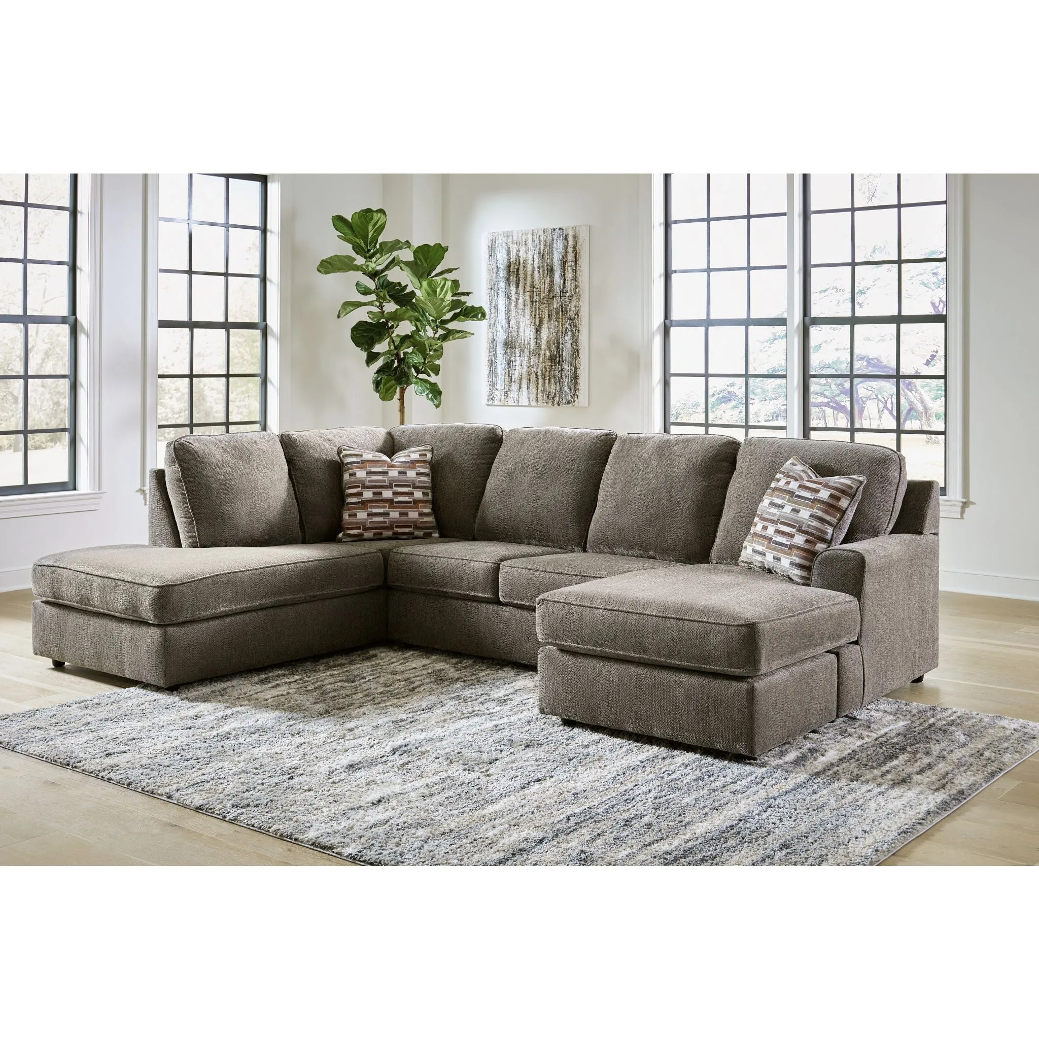 O'Phannon 2 Piece Sectional with Chaise