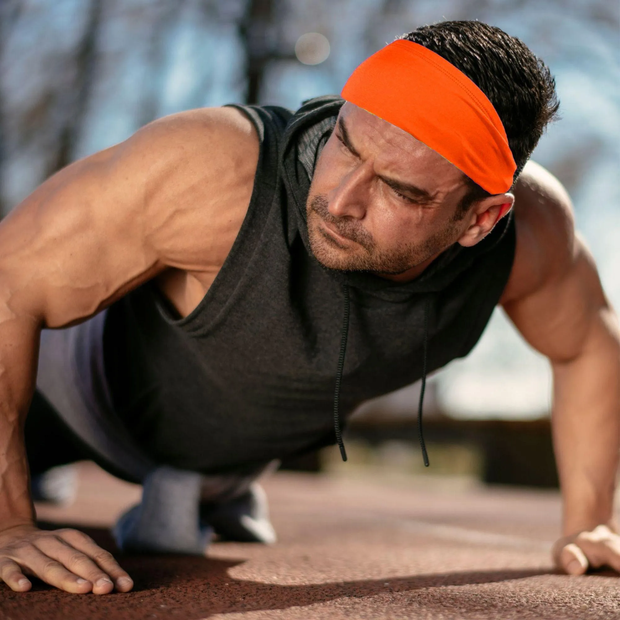 Orange Performance Headband
