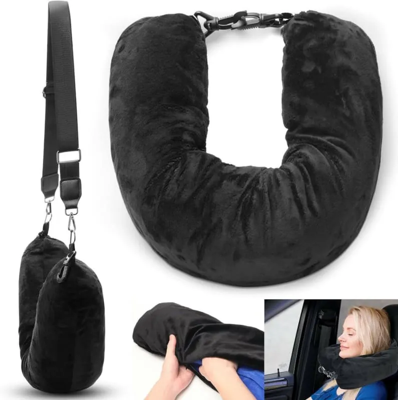 Portable Travel Pillow for Easy Packing and Excess Baggage Solutions