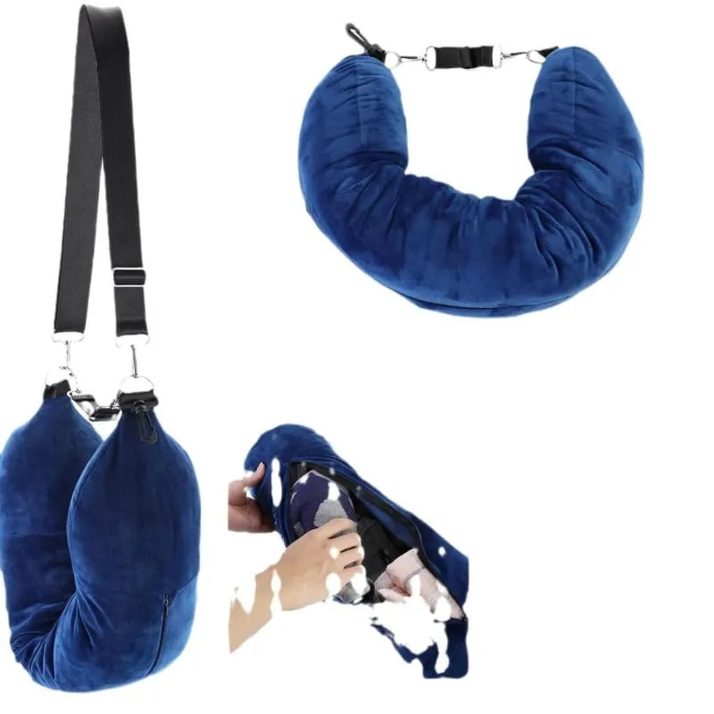 Portable Travel Pillow for Easy Packing and Excess Baggage Solutions