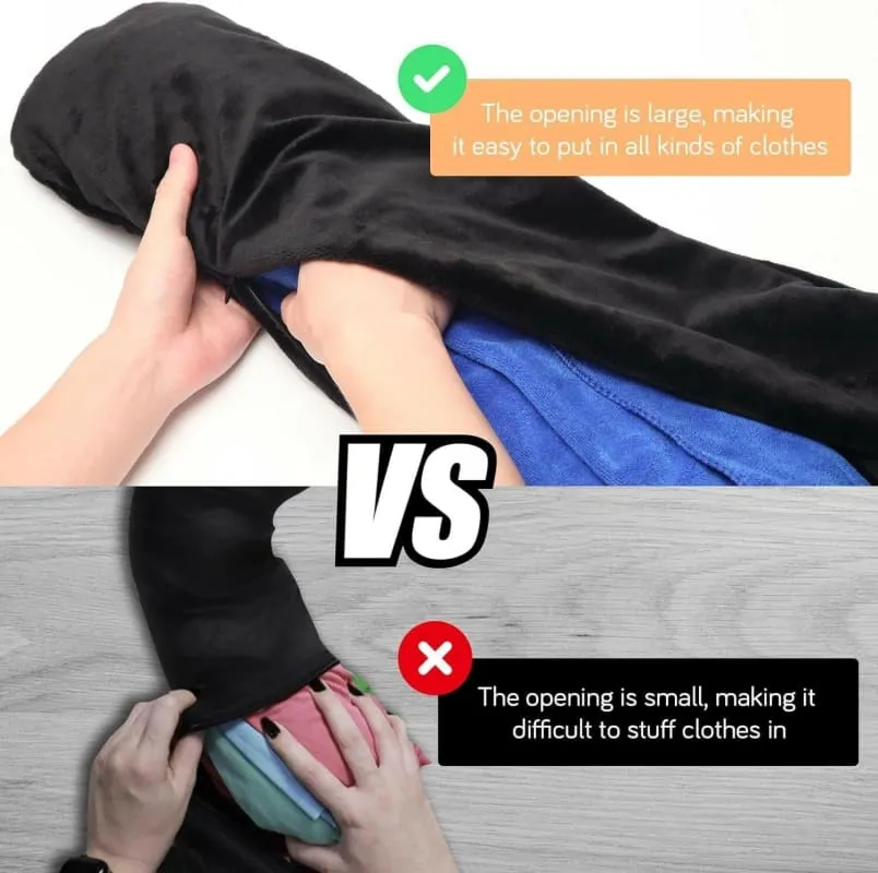 Portable Travel Pillow for Easy Packing and Excess Baggage Solutions