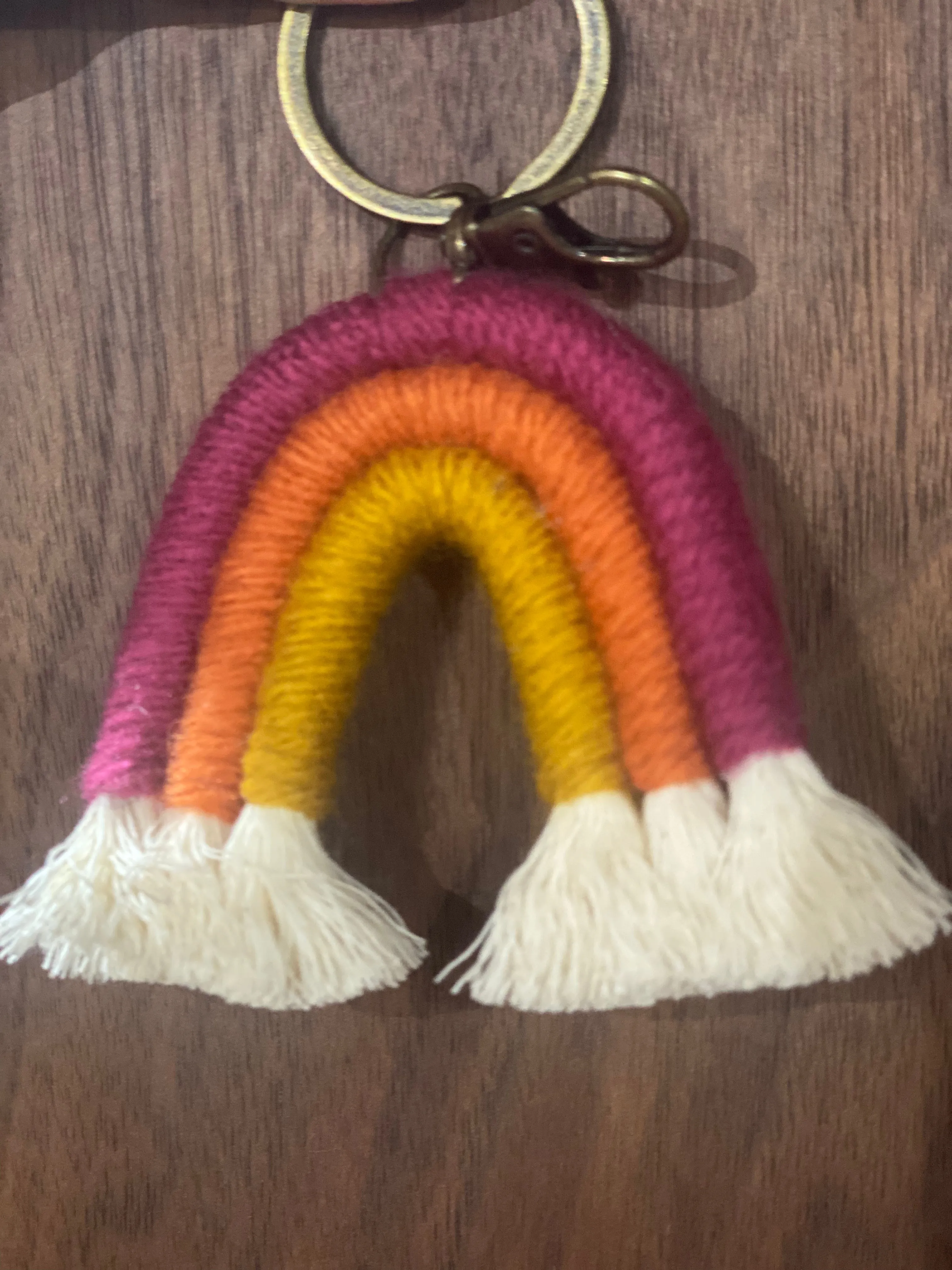 Rainbow Keychain - Macra Madam