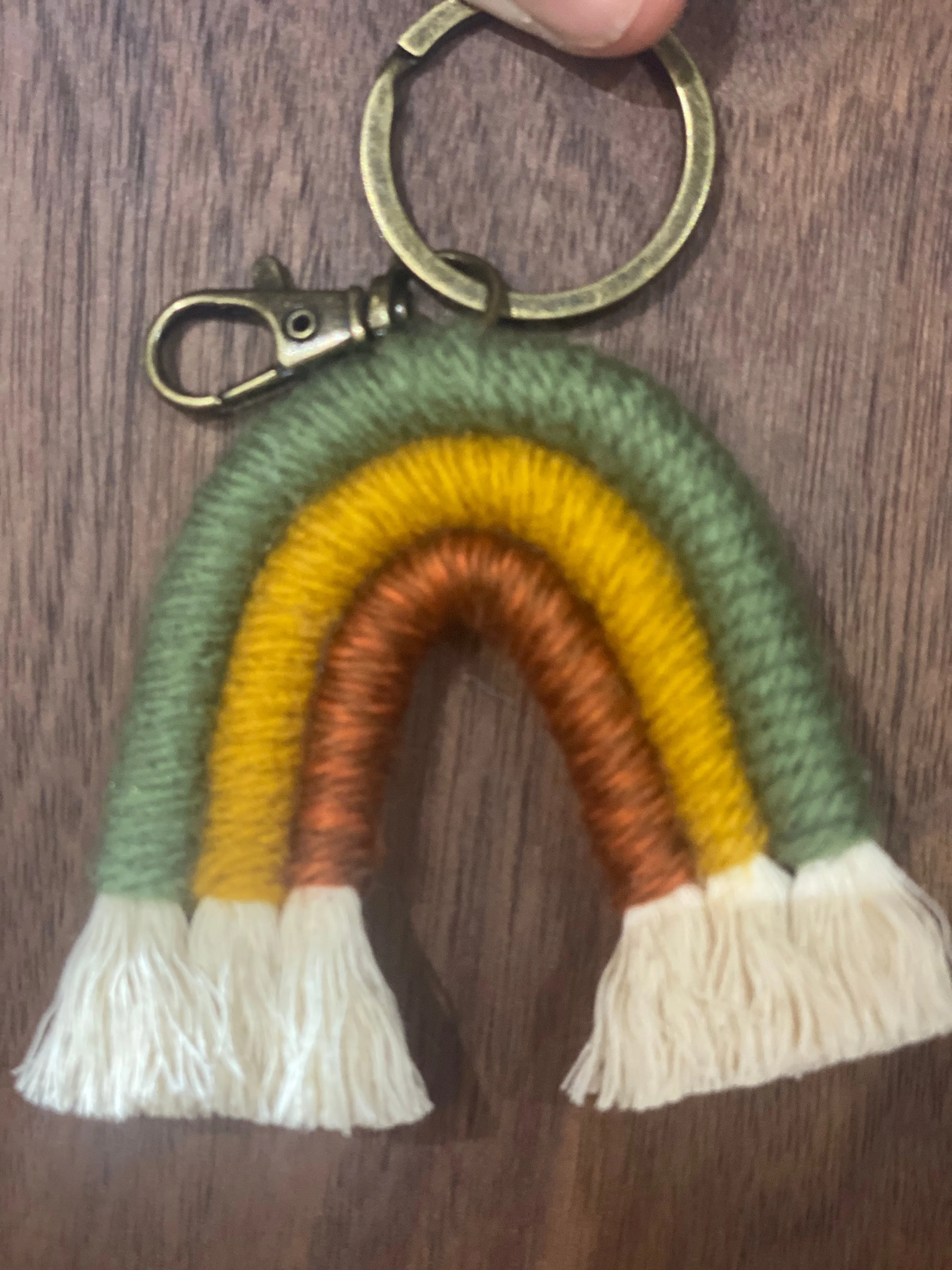Rainbow Keychain - Macra Madam